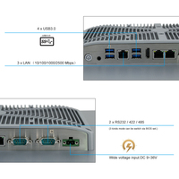 Panel PC Industrial Intel X6425E, Resistente al Agua IP66, Panel Frontal Duradero, Precio al por Mayor