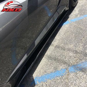 Faldones Laterales Negros Sin Pintar para Chevy Corvette C7 Stingray 2014-2019 - Product Image 2