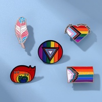 Nouveaux badges métalliques DIY pour les amoureux des livres, exquises formes d'animaux, petits cadeaux faciles à assortir, série créative Arc-en-ciel, Teeth