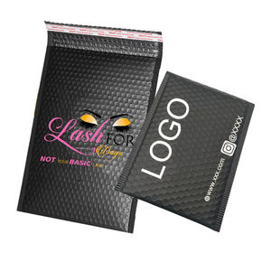 Individuelles LOGO bedruckte Poly-Blasen-Versandtasche für Wimpern gepolsterter Umschlag für Lippenstift - Product Image 5