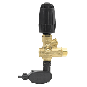 Vanne de décharge et de dérivation Tecomec VRT-3 D 4072000039 avec régulateur de pression et interrupteur 315 bars - Product Image 2