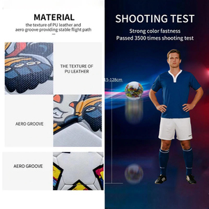 Ballons de football thermiques Molten, collection Coupe du Monde 2010, ballon officiel de la Premier League, ballon de match professionnel 2025 - Product Image 4