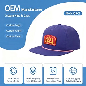 Casquettes de baseball noires ajustables à 5 panneaux avec visière incurvée, doublure en satin de soie, logo brodé 3D personnalisé OEM/ODM et patch - Product Image 1
