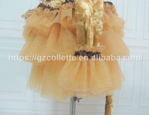 लड़कियों की बैले पोशाक वयस्क लंबी आस्तीन मखमली शेर नृत्य वेशभूषा बच्चों के मंच प्रदर्शन पोशाक बच्चों टीवी और फिल्म नृत्य वेशभूषा - Product Image 5