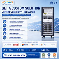 Sistema de Prueba de Continuidad de Corriente IEC 61215 con Ciclo Térmico y Prueba de Humedad y Congelación, con Monitoreo Fotovoltaico en Tiempo Real