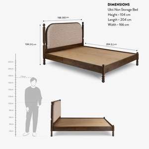 Cama Ajustable Moderna de Madera Maciza con Funciones Extensibles y Plegables, Diseño Minimalista, Artesanía de Alta Calidad - Product Image 4