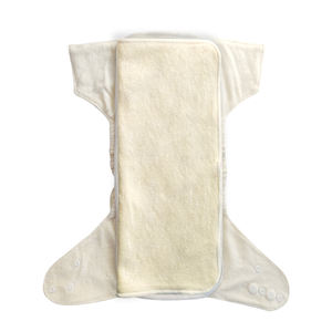 Doublure en coton chanvre Super absorbants, 1 pièce, <span class=keywords><strong>couche</strong></span>-culotte en tissu pour bébé, insertion de charbon de bambou et microfibre - Product Image 4