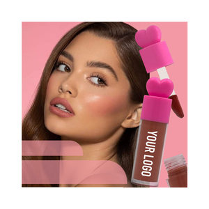 Palette de fard à <span class=keywords><strong>joues</strong></span> crème rose mat vegan haute pigmentation, résistante à l'eau, certifiée CE, pour peaux claires, poudre pressée douce pour <span class=keywords><strong>les</strong></span> <span class=keywords><strong>joues</strong></span> - Product Image 6