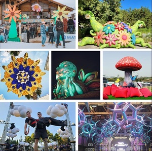 Medusa Inflable Gigante Personalizada con Luz LED para Decoración de Eventos, Acuarios y Escenarios - Product Image 5