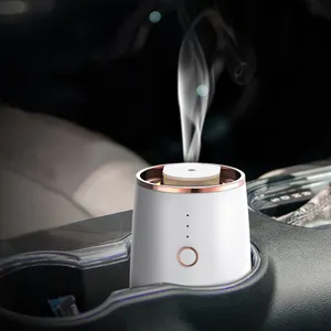 Scanta Minyak Esensial Mobil, Penyegar Udara Mini Aroma Dispenser Nano Kabut Pembuat Semprotan USB Dapat Diisi Ulang