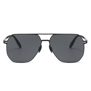 Gafas de sol polarizadas para pesca al aire libre para hombre, lentes de nailon UV400, montura cuadrada, color negro, KS-3825 - Product Image 2