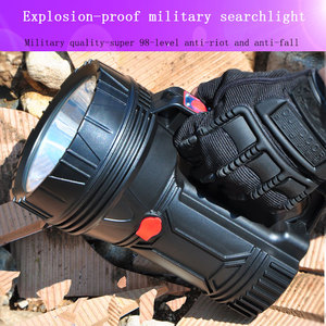 Không thấm nước công suất cao khẩn cấp dài khoảng cách mạnh mẽ nhất Đèn pin <span class=keywords><strong>Torch</strong></span> sạc <span class=keywords><strong>LED</strong></span> Light <span class=keywords><strong>Torch</strong></span> - Product Image 6