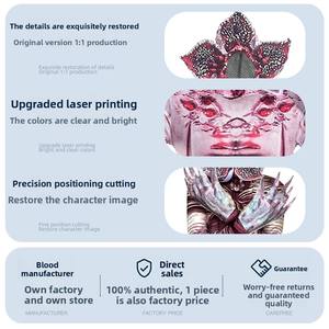 Costume de cosplay Echo pour 5, combinaison une pièce, Halloween, jeu de rôle d'horreur, homme, drôle - Product Image 3