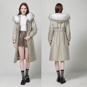 <span class=keywords><strong>Manteau</strong></span> à capuche doublé chaud de haute qualité pour les femmes Veste parka longue coupe-vent <span class=keywords><strong>d</strong></span>'<span class=keywords><strong>hiver</strong></span> - Product Image 3