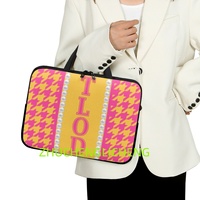 Sac d'ordinateur portable multi-tailles personnalisé TOP LADIES of DISTINCTION TLOD pour sororité, idéal pour le bureau et les fournitures professionnelles