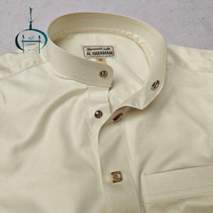 Thobe islamique traditionnel de qualité supérieure pour hommes et garçons, design personnalisable, en stock, toutes tailles disponibles - Product Image 2