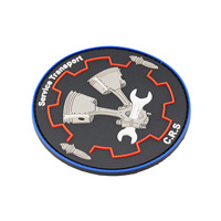 Patch en caoutchouc PVC personnalisé, patchs en PVC souple 3D, patchs en silicone avec logo personnalisé