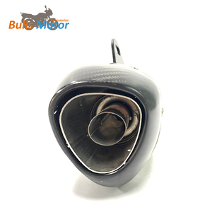 Silencieux d'échappement de moto en fibre de carbone en acier inoxydable 5Imm Échappement universel modifié pour <span class=keywords><strong>KTM</strong></span> <span class=keywords><strong>DUKE</strong></span> 690 790 890 - Product Image 4