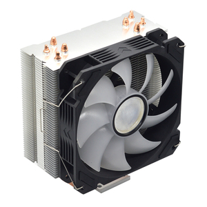 120มม. argh CPU คูลเลอร์4ท่อฮีตเตอร์เข้ากันได้กับ LGA 115X/1366/2011/2066/1700สำหรับ <span class=keywords><strong>Ryzen</strong></span> 5 <span class=keywords><strong>3400g</strong></span> 3600X 2600X 3600ตัวประมวลผล <span class=keywords><strong>Ryzen</strong></span> 7 - Product Image 2