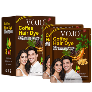 Shampooing Colorant Permanent Sans Ammoniaque VOJO en Sachet, Teinture Naturelle à Base de Plantes, Doux pour le Cuir Chevelu, Vente en Gros Fabricant, Marque Privée OEM - Product Image 1