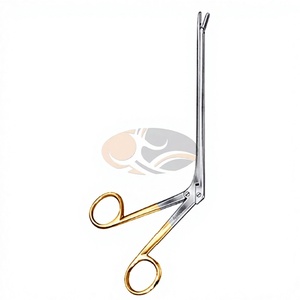 JACKBILLY Rongeur Ortopédico de Acero Inoxidable de Alta Calidad para Disco Intervertebral, Eje de 8 Pulgadas, Mordida de 3x10mm, Manual, Love-Gruenwald - Product Image 1