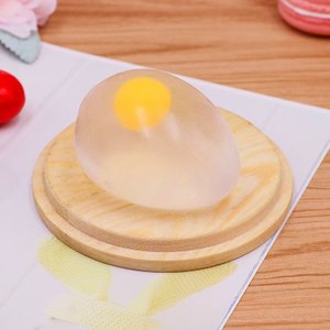 Juguete Sensorial Antiestrés de Bolas de Agua Transparentes en Forma de Huevo, Ultra Suave y Aprietable, Apto para Adolescentes - Product Image 3