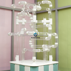 Équipement <span class=keywords><strong>de</strong></span> zone <span class=keywords><strong>de</strong></span> <span class=keywords><strong>jeux</strong></span> intérieure pour enfants Bonhong, qui utilise des tuyaux pour transporter les balles dans l'<span class=keywords><strong>air</strong></span>. C'est le préféré des enfants. - Product Image 5