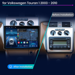 Junsun X7 Pro para Volkswagen <span class=keywords><strong>Touran</strong></span> 1 2003-2010 2K HD pantalla CarPlay Android Auto Car Radio Autoradio Multimedia - Product Image 2