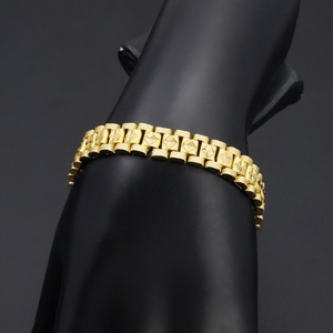 Nouveauté Jxx, bracelet pour filles en laiton plaqué or 24 carats, design tendance, haute qualité - Product Image 5
