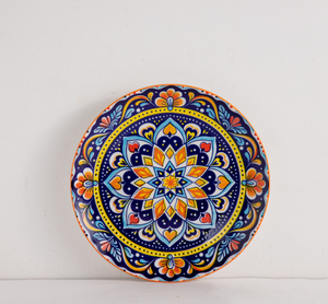 LOMATO - Juego de Vajilla de Cerámica Pintada a Mano con Motivos Botánicos Coloridos, Ecológica, Duradera, Apta para Microondas, 18/20/24/36 Piezas, Personalizable - Product Image 4