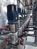 Pompa Booster Multistage Vertikal Ringan Baja Tahan Karat Berkualitas Tinggi CDLF untuk Air Rumah Tangga, Tekanan Ultra Tinggi, Debit 20m/h
