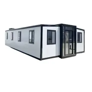 Modular prefab Luxury container nhà kế hoạch cho biệt thự mở rộng nhà