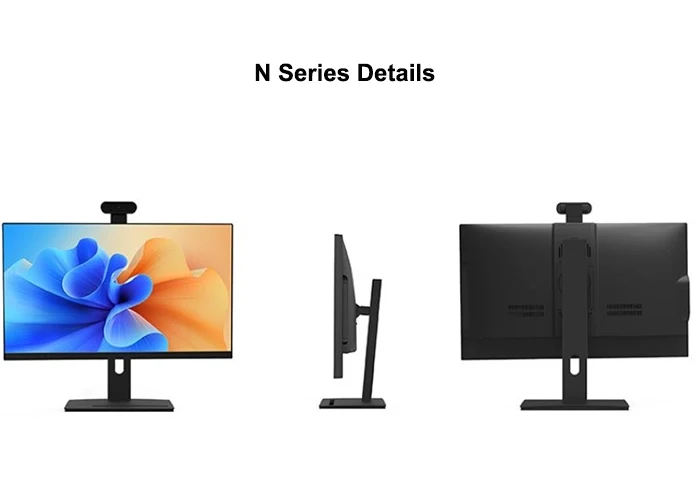 Gaming PC Monitor 23.8 Inch Core I5 Touchscreen PC Desktop All in One Computer With 3MP Camera For Business