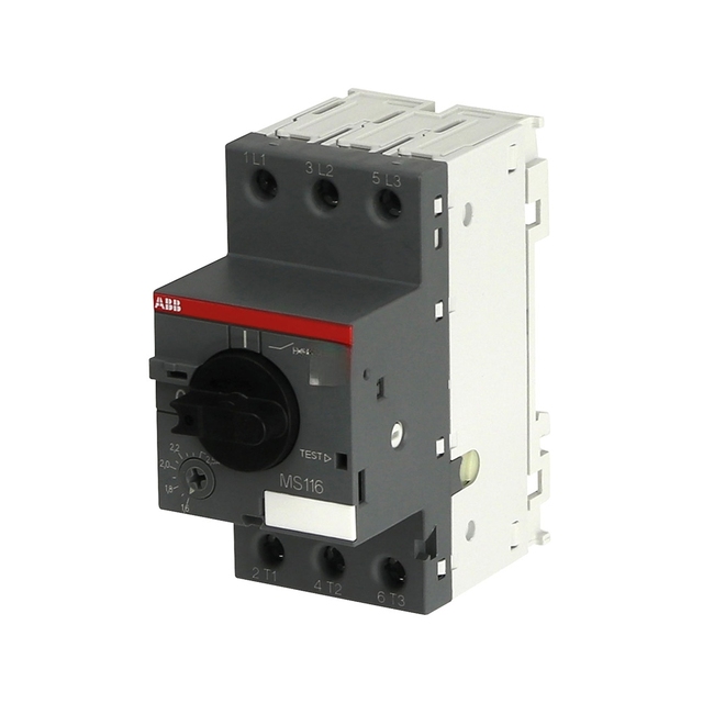 C| 1SAM250000R1007 | MS116-2.5 | AB-B 1SAM250000R1007 MS116-2.5 Manual Motor Starter 1.6-2.5A
