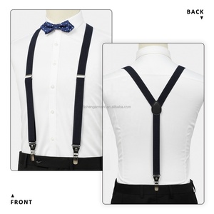 Bretelle personalizzate Y-back 2.5cm di larghezza fornitori cinesi bretelle per camicia da uomo - Product Image 4