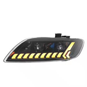 Faros Delanteros LED JUSHUN para Audi Q7 2006-2015, Lente de Proyector, Luz Delantera Automotriz con Animación Dinámica de Señales - Product Image 3