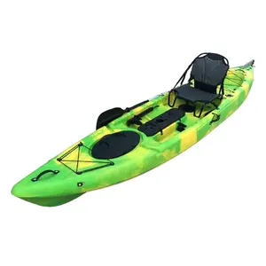 Vicking Pro Angler Sit On Top Peddle Yellow Single Sit Kayak, Ocean Kayak Fishing