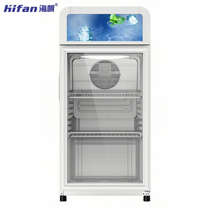 Hifan - Refrigerador Comercial para Exhibición, Mini Nevera de Mesa, Mini Bar para Bebidas, Enfriador de Bebidas - Product Image 3
