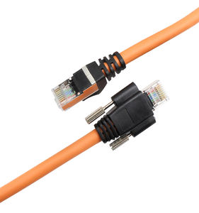 Cat6 Industriële 4 Paar 24awg Netwerkkabel Schroefvergrendeling Horizontale Machine Vision Gige Ethernet Kabel Gestrande Geleider Pe - Product Image 3