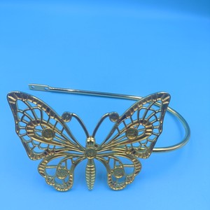 Gancho para Cortina de Aleación con Diseño de Mariposa Grande Calada, Dorado, Antioxidante, Accesorio de Ferretería de Diseño Contemporáneo - Product Image 1