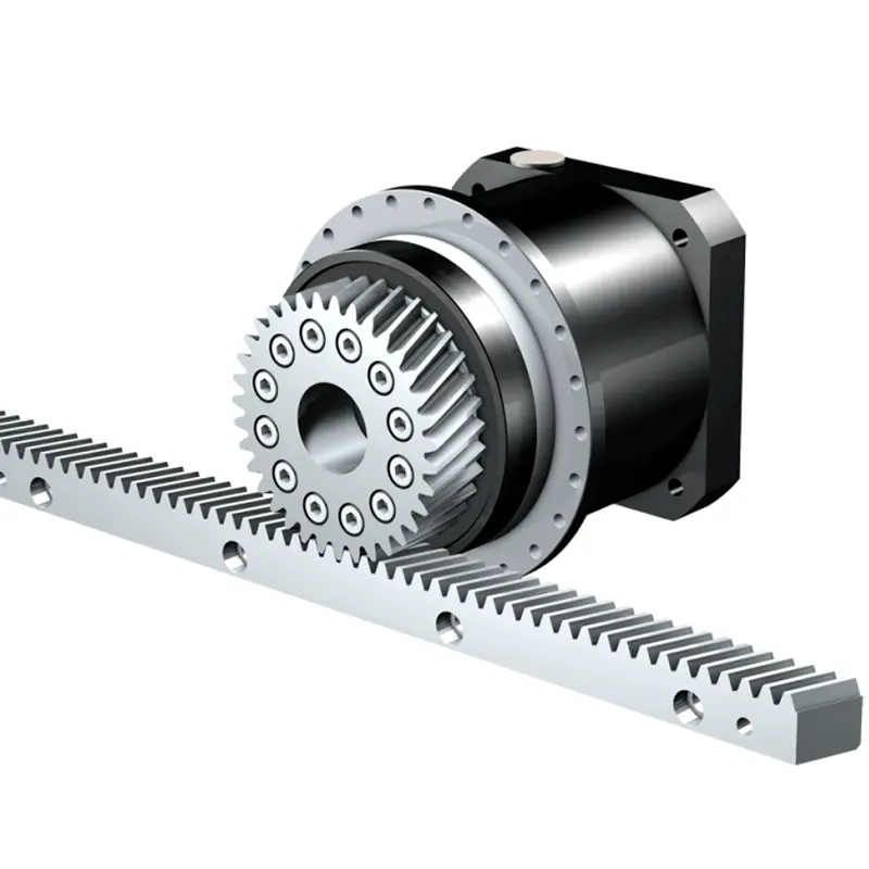 CNCマシン用高精度ラックギアとピニオンM1M1.5 M2 M2.5 M3 M4 M5ステアリングラック