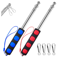 Ventes Flash : Drapeau de Guide Touristique Portable Pliable et Télescopique à Logo Imprimé par Sublimation – Idéal pour les Campagnes Promotionnelles