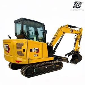 Mini-excavatrice sur chenilles CAT306 d'occasion, 6 tonnes, godet de 0,2 m³, marque japonaise d'origine, petite excavatrice de chantier, faible nombre d'heures, bon état - Product Image 1