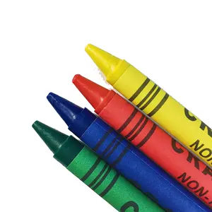 Luxury Silky Baby Safe Retractable Crayons Jumbo Color Crayon For Kids