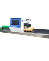 Imprimante jet d'encre industrielle pour coquilles d'œufs – Dispositif d'impression haute définition de la date pour œufs de poule, idéal pour les usines de transformation d'œufs