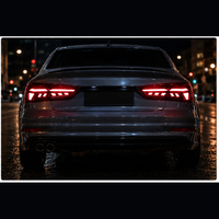 Ensemble de feux arrière LED BK pour Audi A3 2013-2016, style RS, clignotants séquentiels, feux de freinage, plug and play
