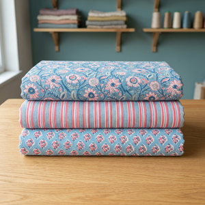 Wholesale Premium Quality Water Resistant Knitted Cotton Fabric Floral Medium Weight Yard Garment Home Textile Bag Cover <b>Girls</b> - Product Image 2