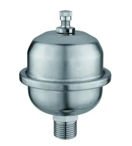 Ammortizzatore a membrana in acciaio inossidabile con termostato valved
