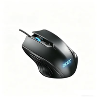 Untuk OMR298 Mouse Gaming Optik Berkabel LED Backlight USB Kompatibel untuk Laptop & Desktop 6 Tombol Asli Grosir