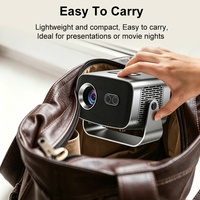 Mini projecteur LCD personnalisé au prix d'usine, Android Wifi Proyector Projecteur 1080P 4K Home Theater, projecteur portable